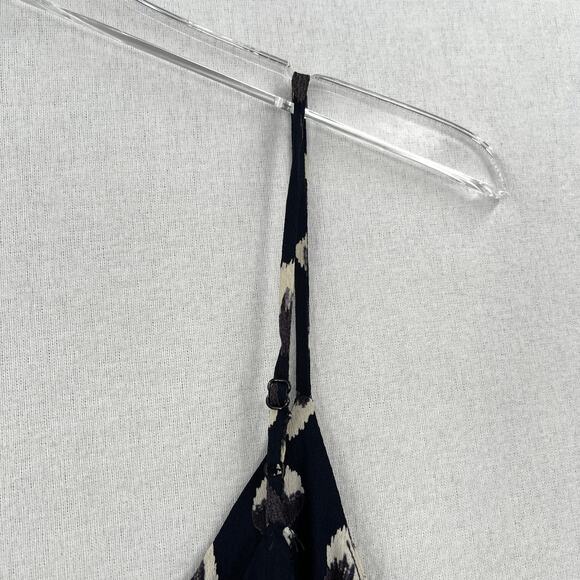 REFORMATION Eli 90s Mini Slip Dress Womens XS Navy Wild Child Animal Print - Picture 12 of 16